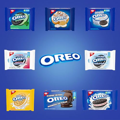 Limited Edition Oreo Cinnamon Bun Cookies - Golden & Creamy 261g Pack