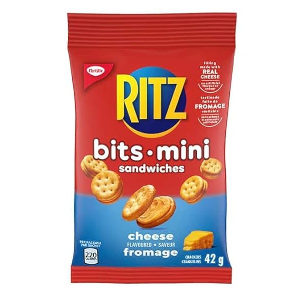 Ritz Bits Cheese Sandwich Crackers – 30 Packs