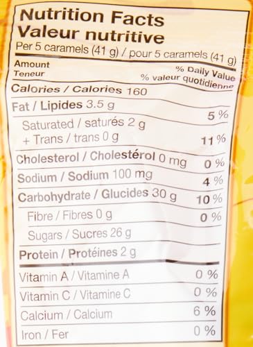 Kraft Caramels Individually Wrapped Candy, 269 gr Bag