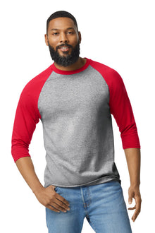 Gildan® Heavy Cotton&#8482; 3/4-Sleeve Raglan T-Shirt. 5700