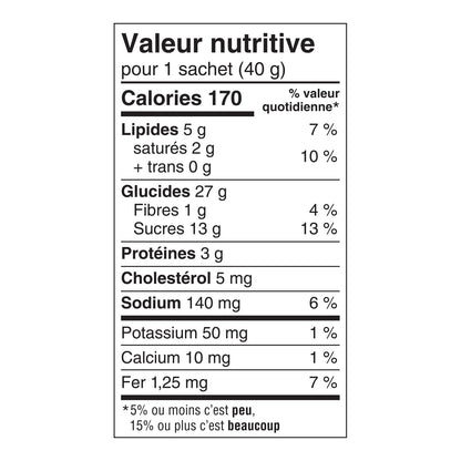 Bear Paws Chocolate Chip Cookies -  240g, 6 Pouches