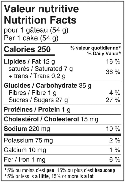 VACHON The Original Jos Louis Cakes, Contains 6 Count - 324 Grams