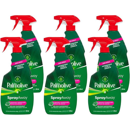 Palmolive Ultra Spray Away: Powerful Dish Soap Spray (6 Pack, 16.9oz ea)