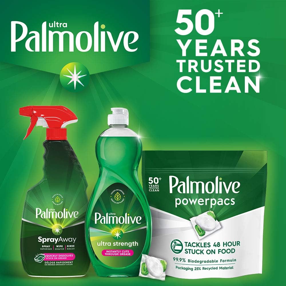 Palmolive Ultra Spray Away: Powerful Dish Soap Spray (6 Pack, 16.9oz ea)