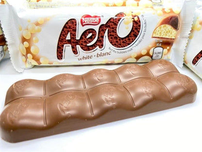 Melt-in-Your-Mouth Aero White Chocolate Bubbly Bar - Irresistibly Creamy & Light
