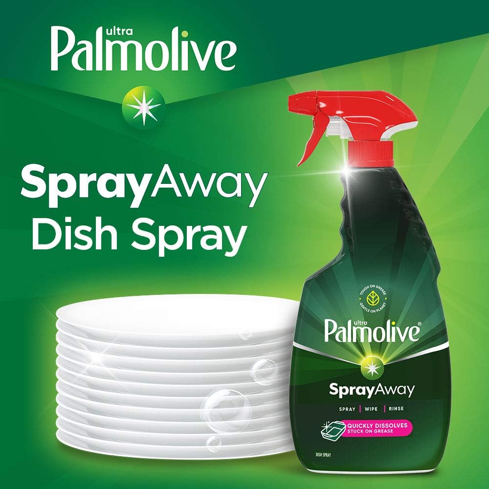 Palmolive Ultra Spray Away: Powerful Dish Soap Spray (6 Pack, 16.9oz ea)