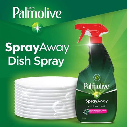 Palmolive Ultra Spray Away: Powerful Dish Soap Spray (6 Pack, 16.9oz ea)