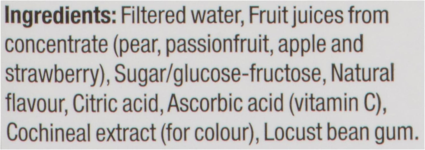 Fruitopia Strawberry Passion Awareness Fruit Juice 1L