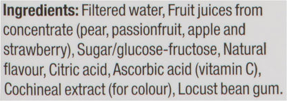Fruitopia Strawberry Passion Awareness Fruit Juice 1L