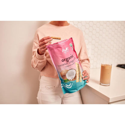 Ava Organics Coconut Crispy Rollers:  (14.1 oz)