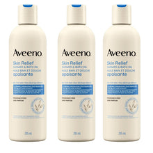Aveeno Skin Relief Shower & Bath Oil -  (10 fl oz, 3 Pack)