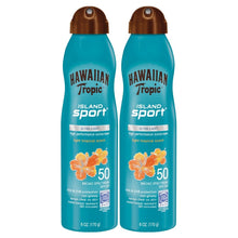 Hawaiian Tropic Island Sport SPF 50 Sunscreen Spray (Twin Pack)