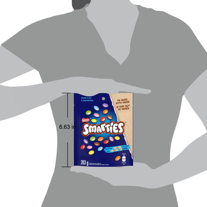 Classic Smarties Candy-Coated Milk Chocolate Canister - 7.16 oz