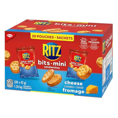 Ritz Bits Cheese Sandwich Crackers – 30 Packs