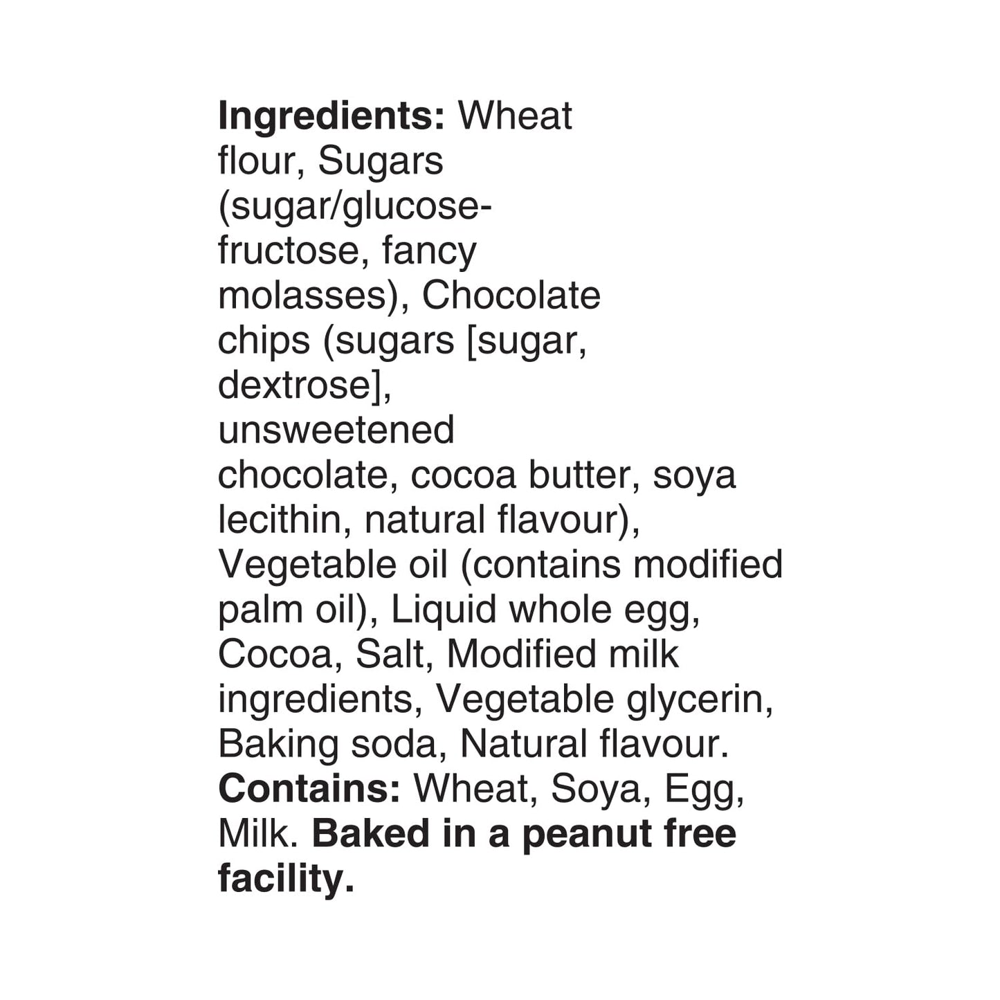 Bear Paws Chocolate Chip Cookies -  240g, 6 Pouches