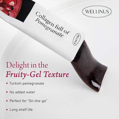 Korean Beauty Pomegranate Collagen Jelly Sticks - 25 Packs