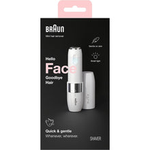 Flawless Face Instantly: Braun Mini Electric Hair Remover for Women –