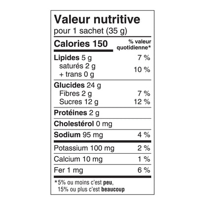 Bear Paws Minis Oatmeal Chocolate Chip Cookies -  210g, 6 Pouches