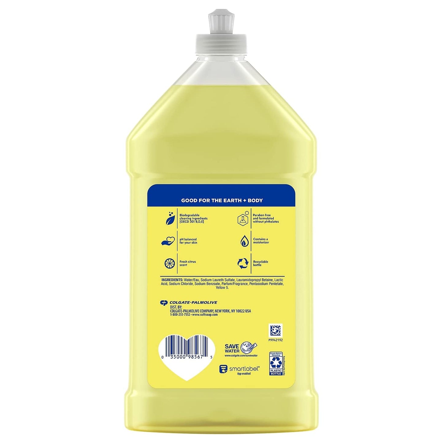 Softsoap Liquid Hand Soap Refill, Refreshing Lemon & Citrus - (32 fl oz)