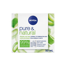 NIVEA Pure & Natural Moisturizing Day Cream  1.69 fl oz