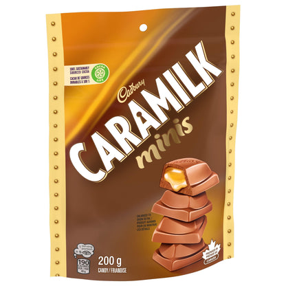 Cadbury Caramilk Chocolatey Candy Minis, 200 g