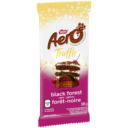 NESTLÉ AERO TRUFFLE Black Forest Cake Dark Chocolate Bars, 105 g