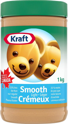 Kraft Light Smooth Peanut Butter 1Kg