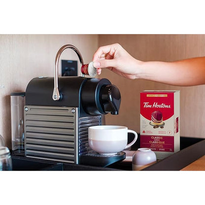 Tim Hortons Classic Lungo Coffee Capsules – 10ct