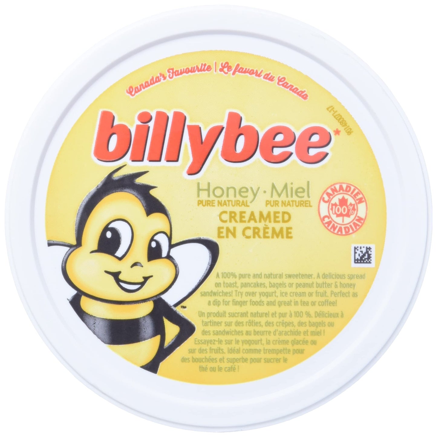 Billy Bee Honey, Pure Natural Honey, 500g
