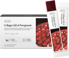 WELLINUS Korean Beauty Pomegranate Collagen Jelly Sticks - 25 Packs