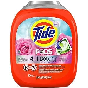 Tide PODS Laundry Detergent Pacs (104 Ct)