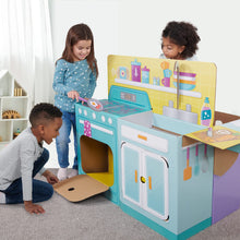 WowWee Pop2Play 2-in-1 Toddler Kitchen & Nursery Playset – Foldable Fun, Easy Storage!