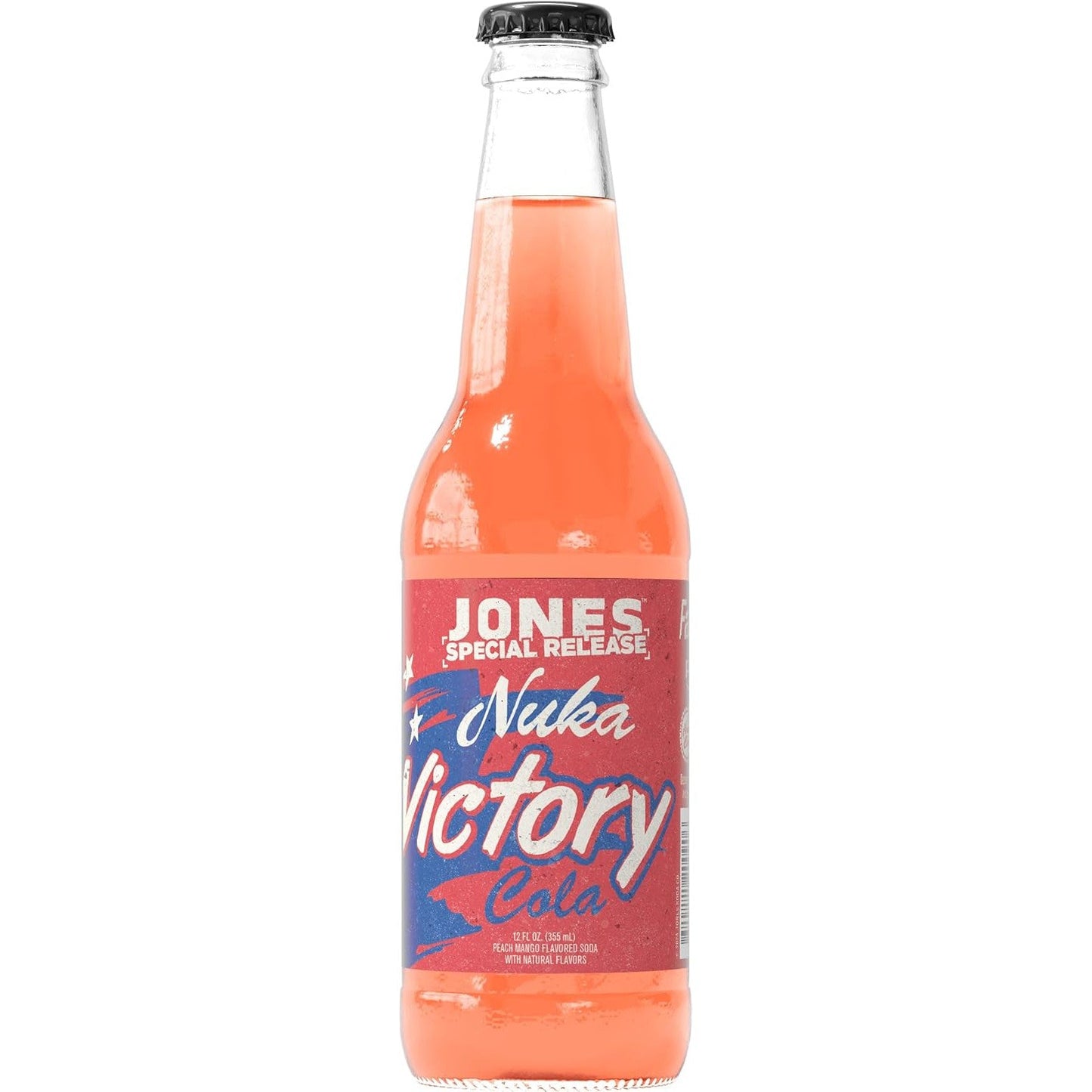 RARE Jones Nuka Cola Victory | Peach Mango Cane Sugar Soda (12oz)