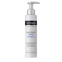 Neutrogena Rapid Wrinkle Repair Retinol Prep Cleanser | Exfoliating Face Wash with Glycolic Acid (5 oz)
