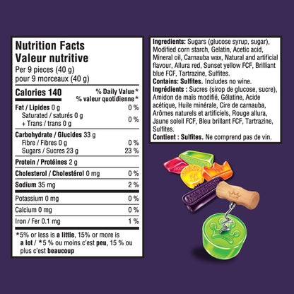 Maynards gummy Wine Gums - 1kg