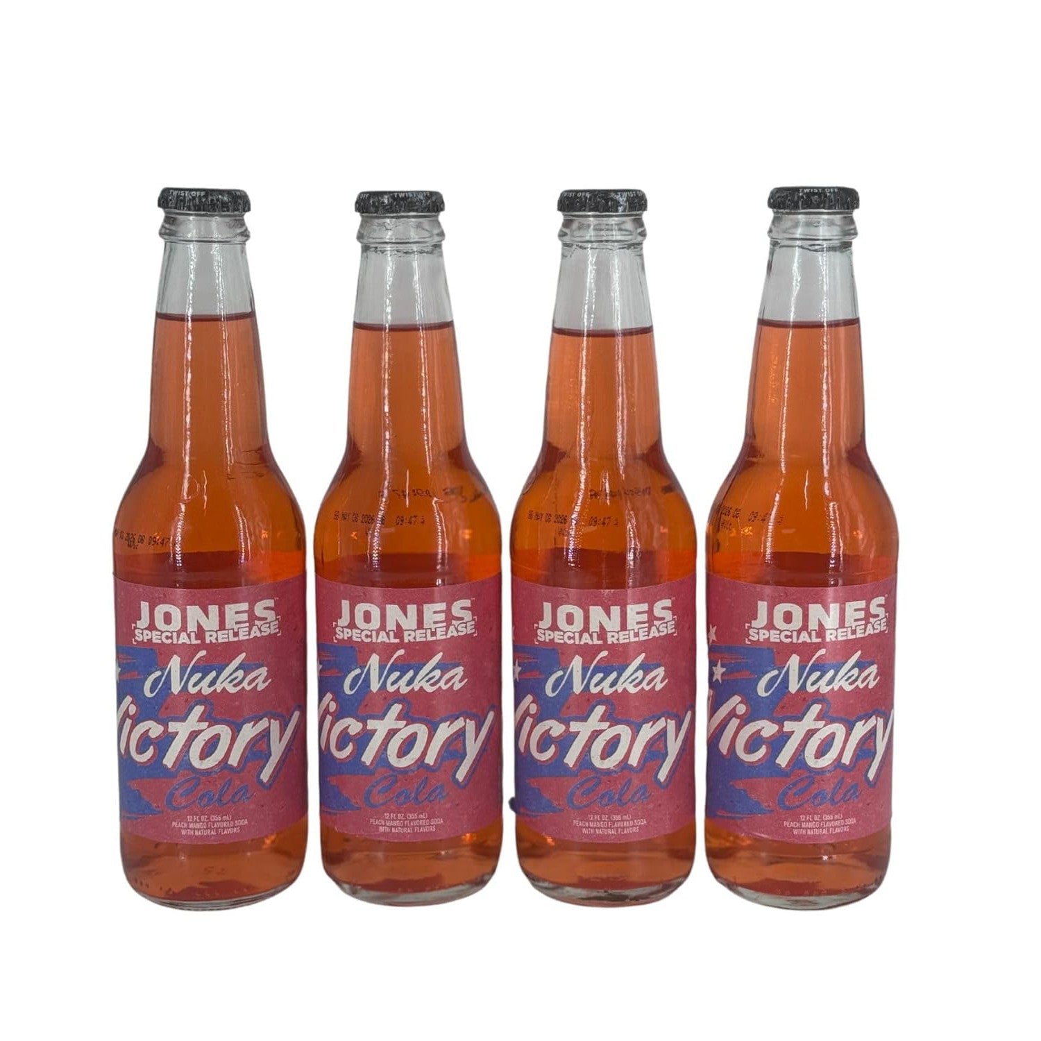 Jones Nuka Cola Victory 4-Pack | Peach Mango Cane + COLLECTOR'S