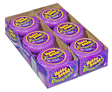 HUBBA BUBBA, Grape Flavoured Bubble Gum, 56g, Tape Roll, 12 Packs