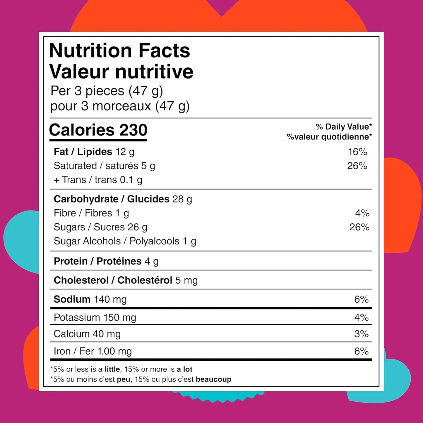 REESE'S Caramel Snack Size Heart Box, Valentine's Day Chocolate Candy Gift,155g