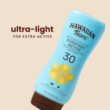 Hawaiian Tropic Everyday Active Lotion Sunscreen SPF 30, Twin Pack , 8oz each