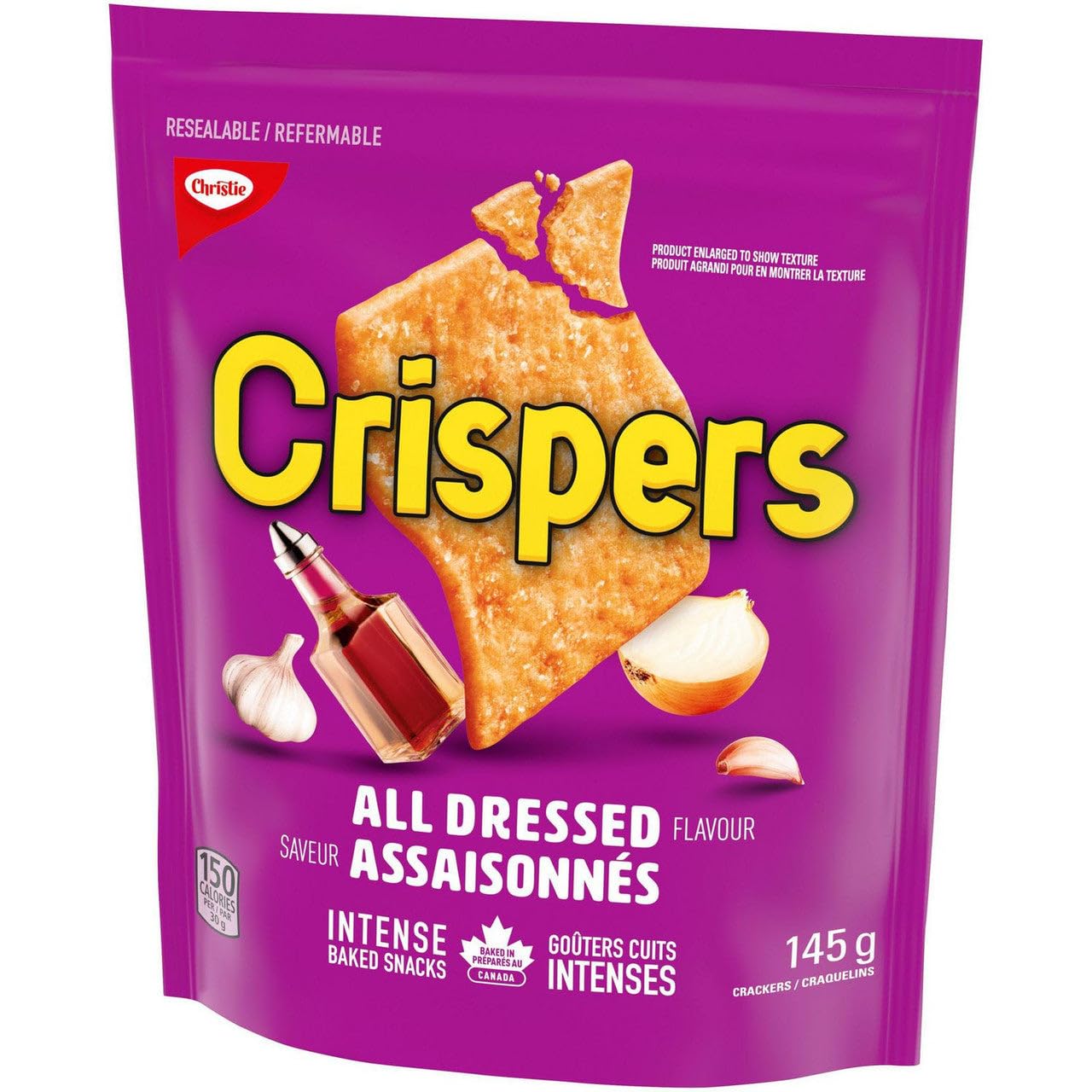 Christie Crispers, All Dressed Crackers, 145g