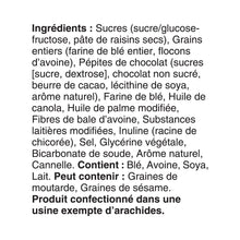 Bear Paws Minis Oatmeal Chocolate Chip Cookies -  210g, 6 Pouches