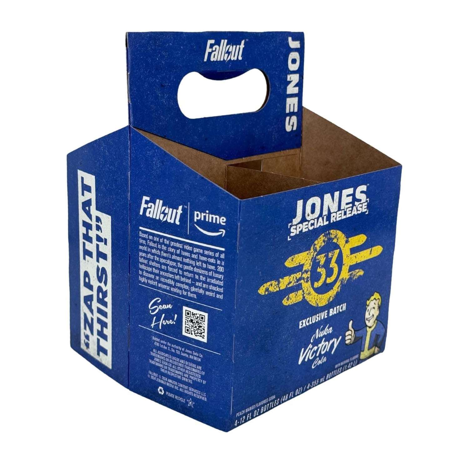 Jones Nuka Cola Victory 4-Pack | Peach Mango Cane + COLLECTOR'S
