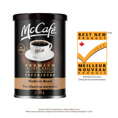 McCafe Premium Instant Coffee Medium Roast, 100g