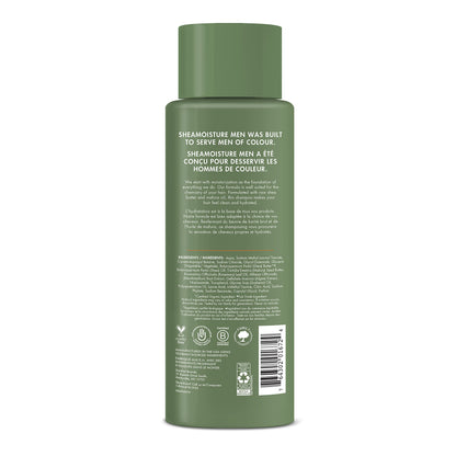 SheaMoisture Men's Hydrating Shampoo – Deep Moisture for Dry Hair with Shea Butter & Mafura Oil (15 fl oz)