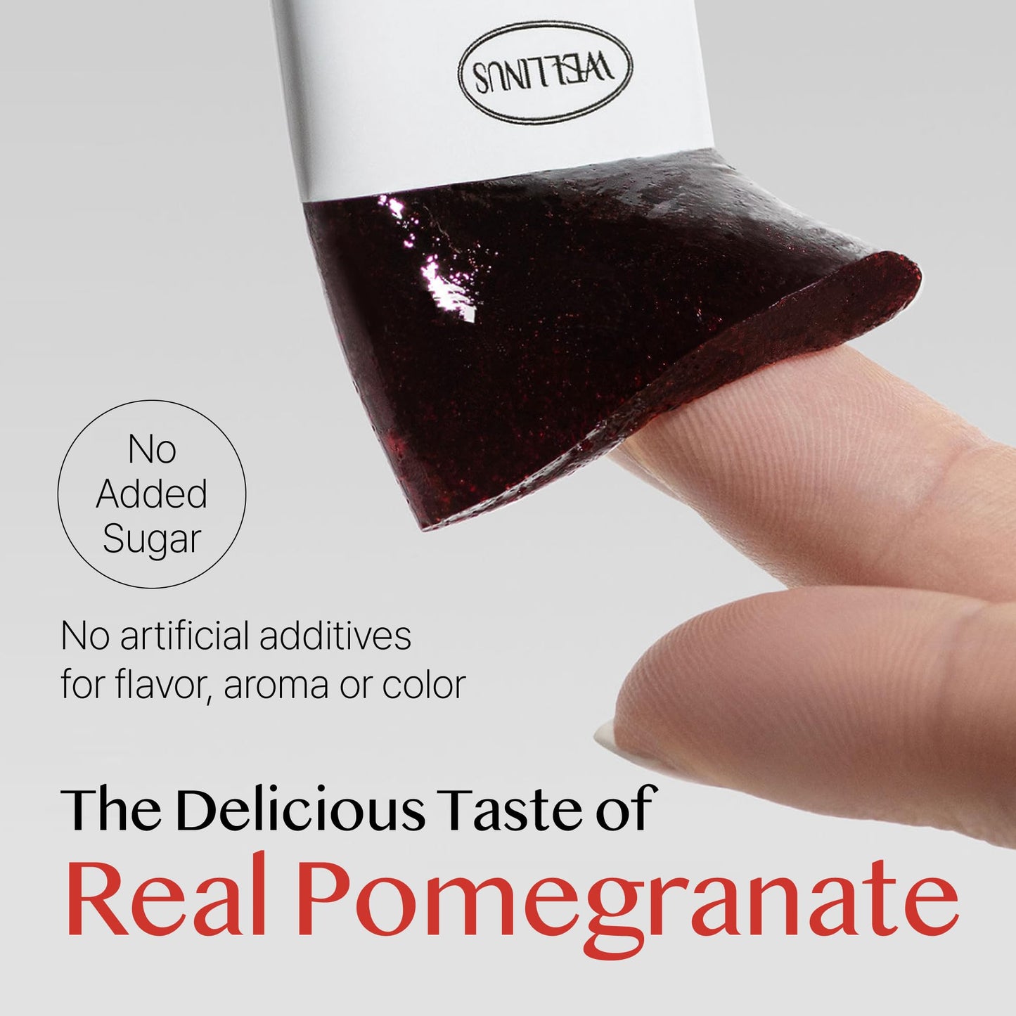 WELLINUS Korean Beauty Pomegranate Collagen Jelly Sticks - 25 Packs