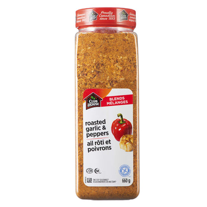 Club House Roasted Garlic and Red Pepper One Step Seasoning 660g