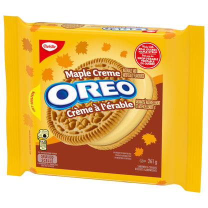 OREO Maple Creme Sandwich Cookies |  9.2 oz