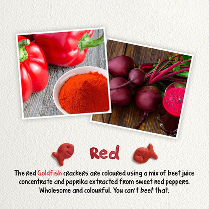 Goldfish Colours Crackers, 6 Snack Packs, 26 Grams