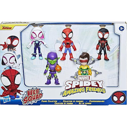 Marvel Spidey and His Amazing Friends Action Figure 5-Pack