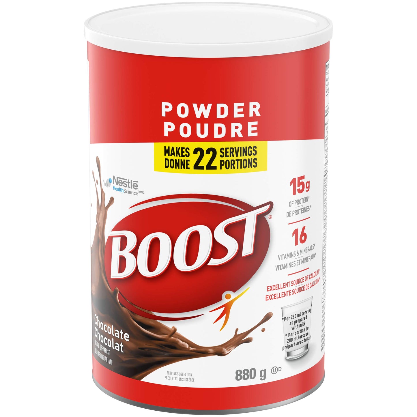Boost Powder- Chocolate Instant Breakfast Drink Mix, 880 g